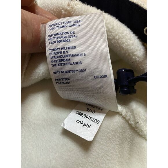 Tommy Hilfiger Jacket Men's 2XL Full Zip‎ Fleece Jacket W/ 3 Pockets & Elbow - Picture 11 of 14